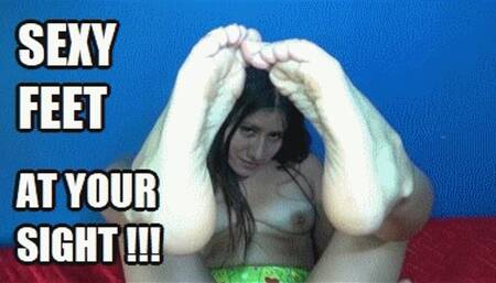 FOOT FETISH 240916KVIOD8 CANDY GREAT ASS MODEL IN SEVERAL POSITIONS SHOWING HER SEXY FEET + FREE SURPRISE SHOW (LOWDEF SD MP4 VERSION)