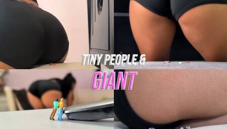 GIGANTE SE SIENTA ACCIDENTALMENTE SOBRE PERSONAS PEQUEÑAS