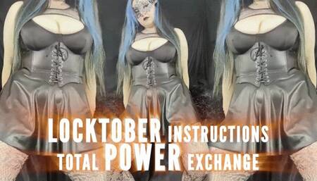 Locktober Instructions: Total Power Exchange