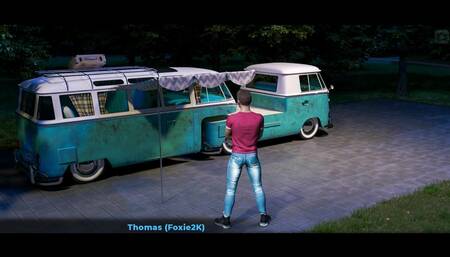 Milfs Of Sunville - ep 32 - She Sniffs Her Bestie's Panties And Has Fun By Foxie2K