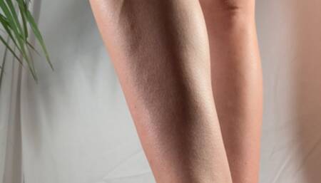 A Shoejobdream in white Birkenstock Madrid Sandals - Cockcrush and Inshoetrampling with black toenails - severe glans trampling - sidecam only - HD