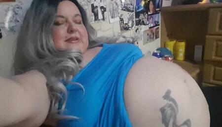 Stuffed Feedee RP: Use My Noisy Belly As Your Pillow!