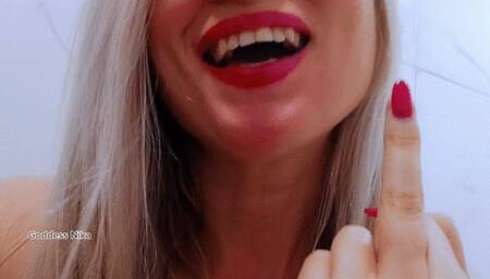 Thanks Your Goddess For Ruin And Deny