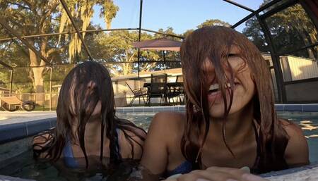 Hot Tub Head Dunking 4