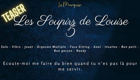 French Dirty Talk   I masturbate because my whore is not there