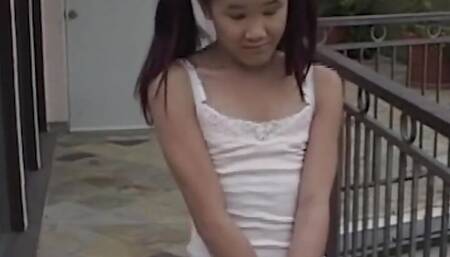 This Skinny Bitch Told This Guy Who Cum on Her Face That She Loved Him