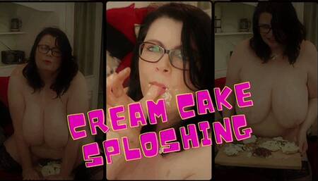 Cream Cake Sploshing Fun 720p