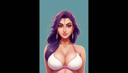 Indian sexy girl Priya seduced stepbrother by watching adult film with him indian girl indian sex