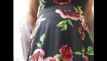 Sexy Accountant Slut Strips at Work