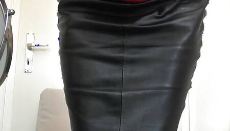 Your Leather Stepaunt with 2 Lace Handkerchiefs