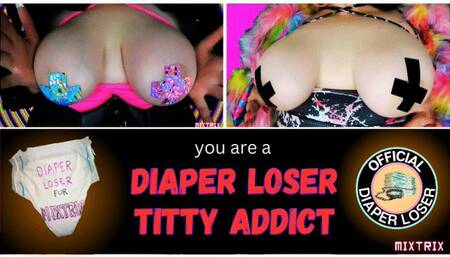Diaper Loser Tit Addict SV