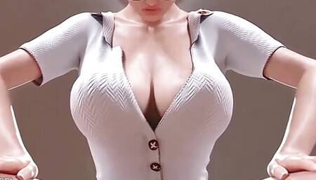 Beautiful Doctor having sex with a Young boy