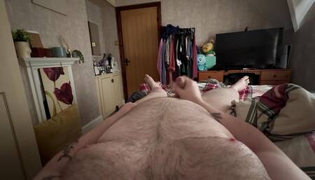 POV - Bear jerk off (no cum)