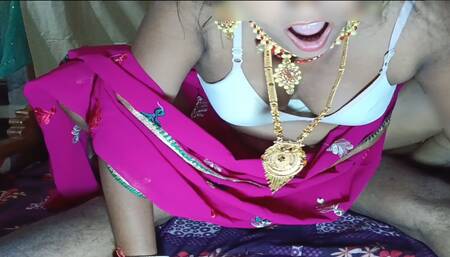 Kajal bhabhi fucking in pink saree desi stayl sex