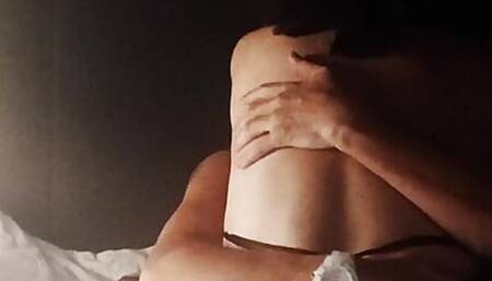 Asian transvestite fucks with his master until he makes him cum
