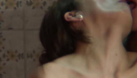 This Skinny Ass Asian Bitch Screamed Like a Pig While Getting Drilled and Creampied Hard