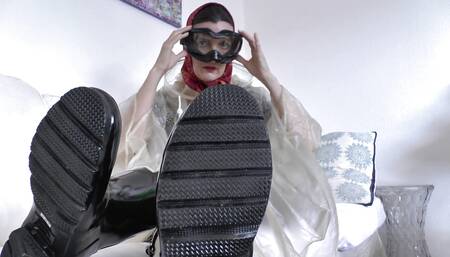 Cheese Foot Fucker, Fuck Your Cock Between My Foot Pussies and Cum!