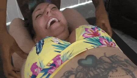 Nebula tickles Vanessa