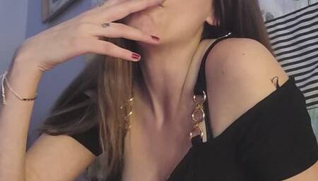 Just Another smoking, Coughing and gaging video