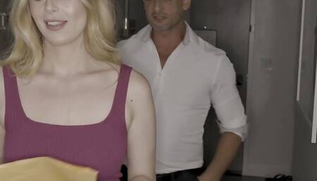 Sahara Skye Gets to Know Her Boss Much Deeper Inside