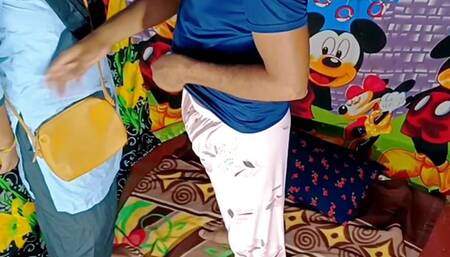 Desi high school girl 18+ viral MMS sex for money.talking dirty in hindi and losing her anal virginity Dhire se daliye