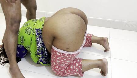 Big Butt Cheating Stepmom Furious When Stepson Cums quickly Accidental Creampie, she want more fuck inside her big ass