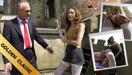 Golden Classic - Emma Louise Fucked in Old Haunted English Castle by JimSlip