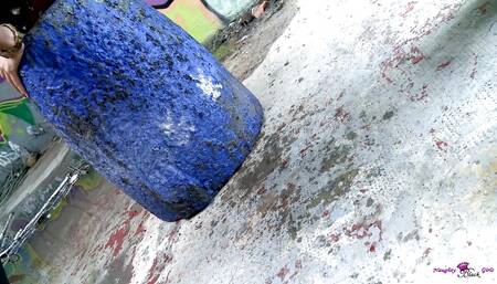 Interracial Anal Sex in an Abandoned Warehouse Makes the Beautiful Ebony Babe Orgasmic and Satisfied