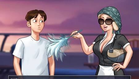 Summertime Saga V0.20.5 - Pt.249 - Swimming Nacked in the Sea