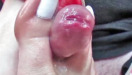 Best Footjob Toejob Cumshot Compilation (part 1)