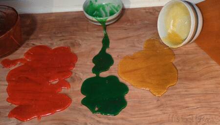 Fifi spills melted gummies into puddles of different colors then gets completely stuck in the mess *new*