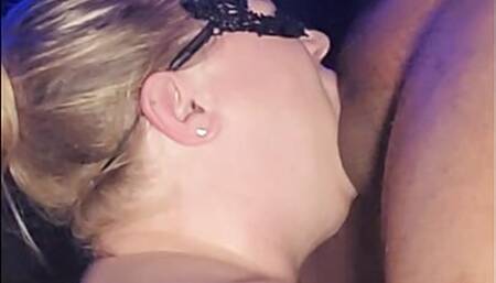 Shoving my roommates dick deep in my bbw throat pie #2