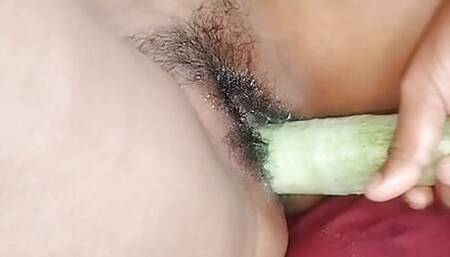 Rupadidi enjoy with cucumber ????