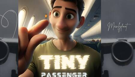 Step Gay Dad - Tiny Passenger - Size Difference in the Sky's