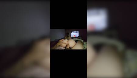 My stepbrother finds me playing gta v and can't resist cumming in my ass after fucking it