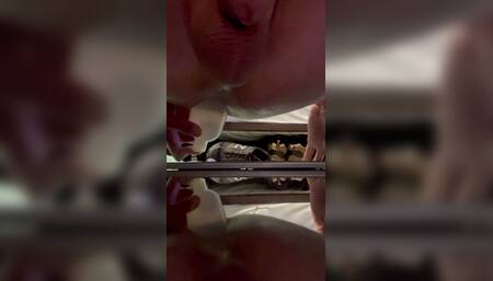 Cumming With No Hands, Milking My Prostate With Warm Water Bottle