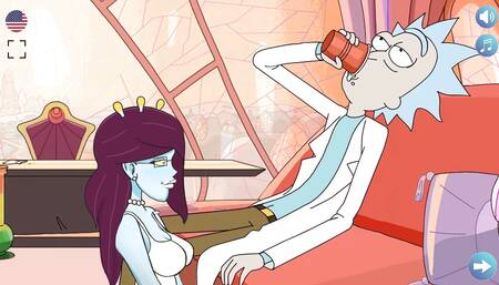Rick's Lewd Universe - First Update - Rick and Unity Sex