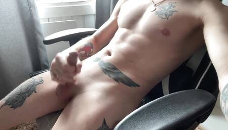 Juicy Leaked Morning Boner Cum