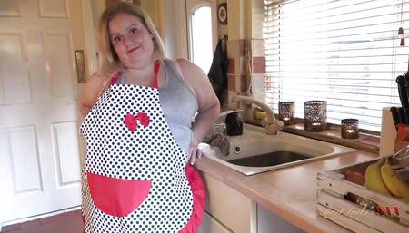 AuntJudysXXX - Your BBW Wife Megan Sucks Your Cock in the Kitchen POV