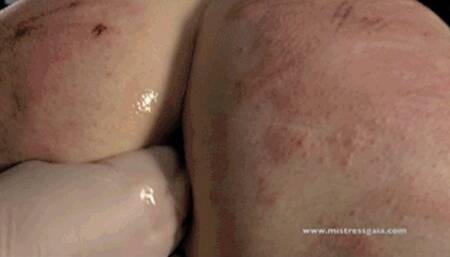 MISTRESS GAIA - RAMMING HUGE STRAP-ONS IN MY SLAVE ASS - HD