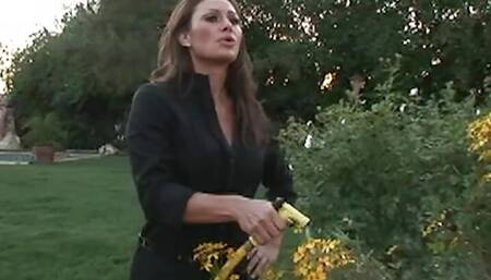 The Brunette Was Craving Two Cream Pies Since She Was Having Her Huge Buttocks and Tight Snatch Banged at the Same Time.