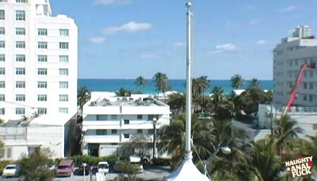 Having Her Perfect Pussy Eaten on the Rooftop Makes Veronica Yearn for His Thick Manhood