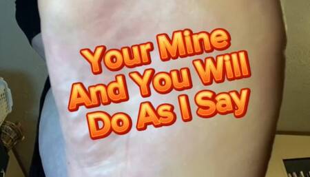 Foot Fetish Punishment: You Will Do As I Say