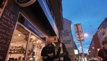 Little Latina Goes Crazy with a Black Man's Monster Cock