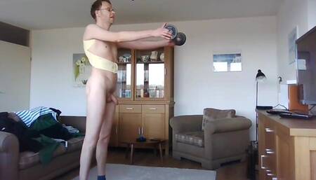Doing Aerobics