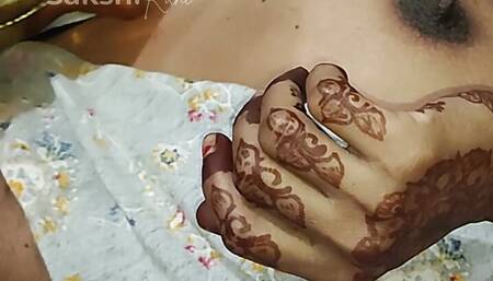 Indian BIG TITS stepsister fucked pussy on BIRTHDAY at night