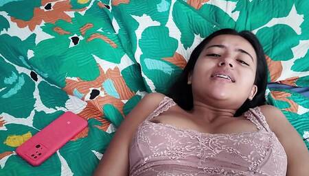 Inexperienced Latina tries cock for the first time