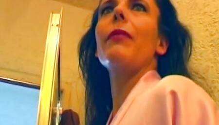 Mega hot German bitch poses for live webcam show