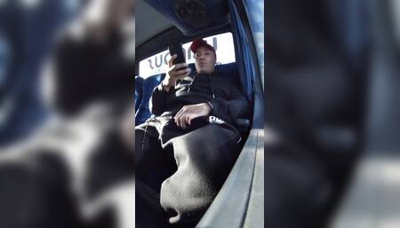 Alone in the Back Seat of the Bus - Masturbation Until I Explode
