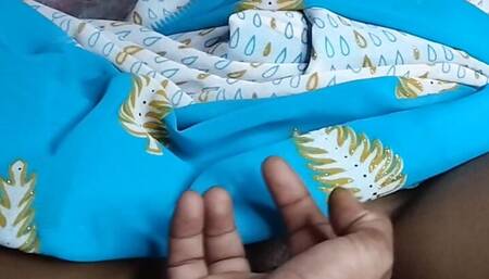 Hot Indian bhabhi boobs massage and pussy licking before hard fuck